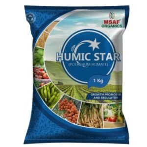 Msaf humic star for Home Plants, Gardens And Agriculture- 1 kg